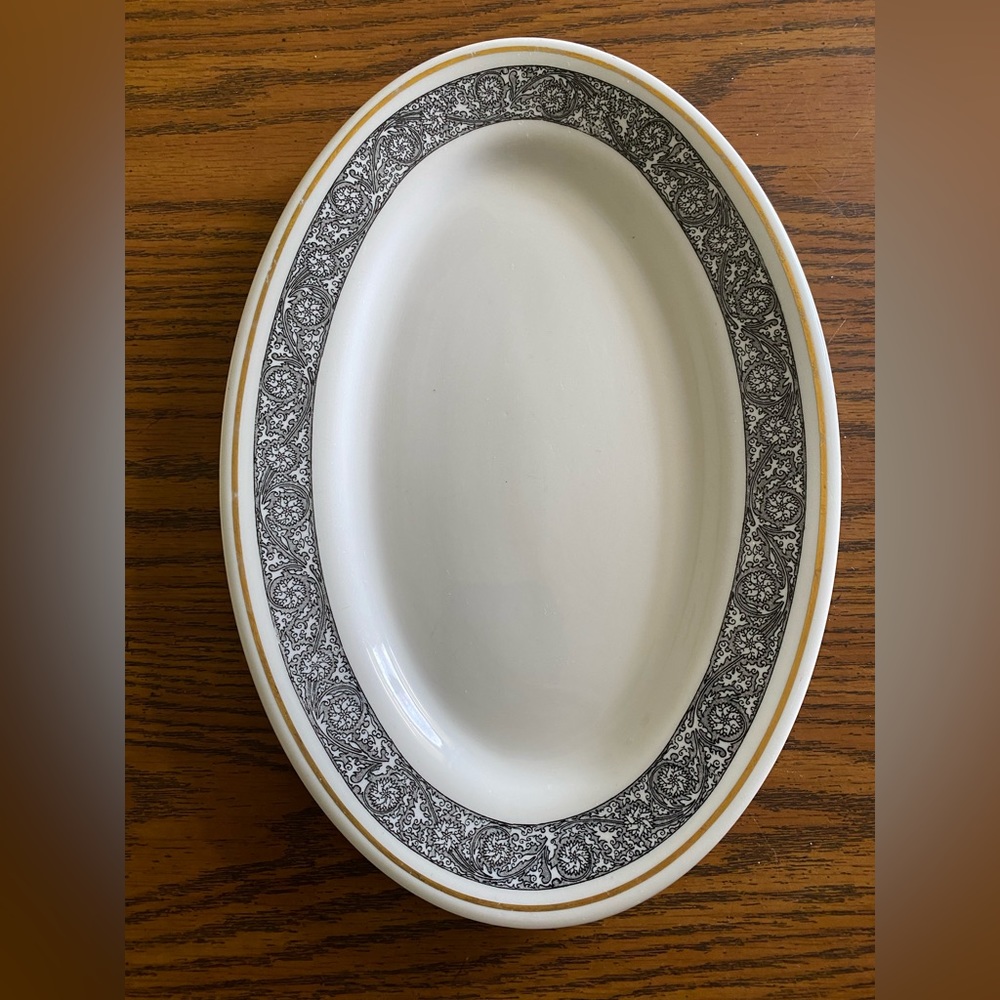 Shenango China Serving Plate Platter 12 3/8” x 8 1/2” Restaurant Ware